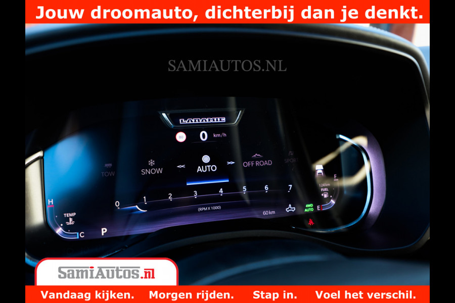 Dodge Ram 1500 Night Premium | Full Option | De Meest Luxe Pick-Up in zijn Klasse | 14.4 Inch Display | Luchtvering | 420PK 636 Nm | Comfortabele Dubbele Cabine met Royale 5 Zitplaatsen | BPM vrij | Nu Leverbaar uit Voorraad | Voorraad Nr 2233 - 7672