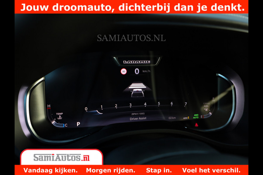 Dodge Ram 1500 Night Premium | Full Option | De Meest Luxe Pick-Up in zijn Klasse | 14.4 Inch Display | Luchtvering | 420PK 636 Nm | Comfortabele Dubbele Cabine met Royale 5 Zitplaatsen | BPM vrij | Nu Leverbaar uit Voorraad | Voorraad Nr 2233 - 7672
