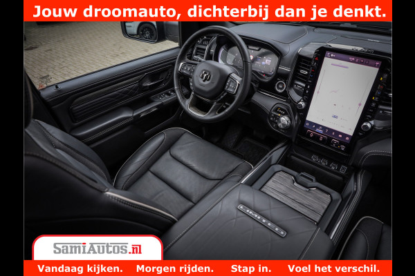 Dodge Ram 1500 Limited Demo Night High Output 540HP 706Nm | Massage + Full Option | De Meest Luxe en Volle Pick-Up in zijn Klasse | Comfortabele Dubbele Cabine met Royale 5 Zitplaatsen | BPM vrij | Nu Leverbaar uit Voorraad | Voorraad Nr 2263 - V76JVF