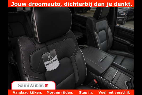 Dodge Ram 1500 Limited Demo Night High Output 540HP 706Nm | Massage + Full Option | De Meest Luxe en Volle Pick-Up in zijn Klasse | Comfortabele Dubbele Cabine met Royale 5 Zitplaatsen | BPM vrij | Nu Leverbaar uit Voorraad | Voorraad Nr 2263 - V76JVF
