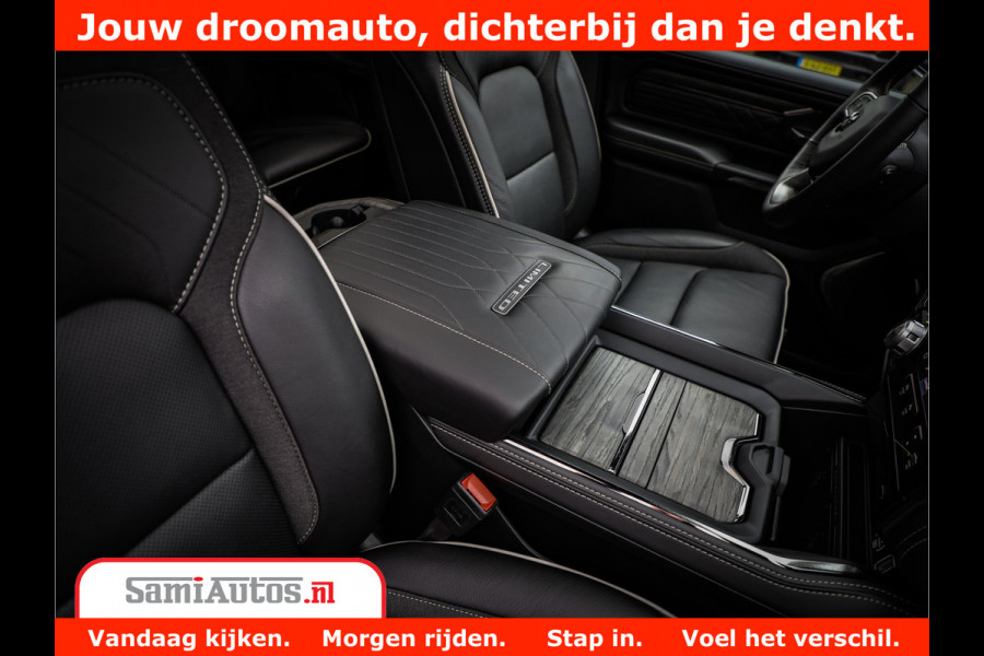 Dodge Ram 1500 Limited Demo Night High Output 540HP 706Nm | Massage + Full Option | De Meest Luxe en Volle Pick-Up in zijn Klasse | Comfortabele Dubbele Cabine met Royale 5 Zitplaatsen | BPM vrij | Nu Leverbaar uit Voorraad | Voorraad Nr 2263 - V76JVF