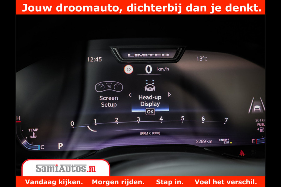 Dodge Ram 1500 Limited Demo Night High Output 540HP 706Nm | Massage + Full Option | De Meest Luxe en Volle Pick-Up in zijn Klasse | Comfortabele Dubbele Cabine met Royale 5 Zitplaatsen | BPM vrij | Nu Leverbaar uit Voorraad | Voorraad Nr 2263 - V76JVF