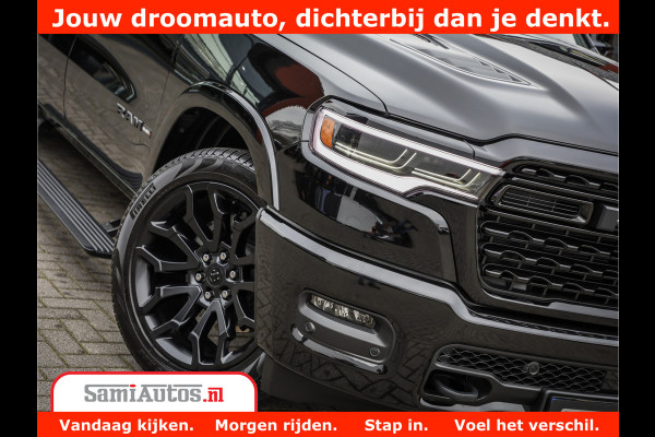 Dodge Ram 1500 Limited Demo Night High Output 540HP 706Nm | Massage + Full Option | De Meest Luxe en Volle Pick-Up in zijn Klasse | Comfortabele Dubbele Cabine met Royale 5 Zitplaatsen | BPM vrij | Nu Leverbaar uit Voorraad | Voorraad Nr 2263 - V76JVF