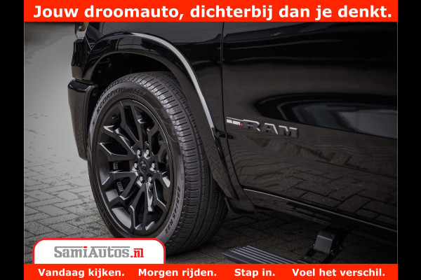 Dodge Ram 1500 Limited Demo Night High Output 540HP 706Nm | Massage + Full Option | De Meest Luxe en Volle Pick-Up in zijn Klasse | Comfortabele Dubbele Cabine met Royale 5 Zitplaatsen | BPM vrij | Nu Leverbaar uit Voorraad | Voorraad Nr 2263 - V76JVF