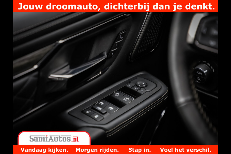 Dodge Ram 1500 Limited Demo Night High Output 540HP 706Nm | Massage + Full Option | De Meest Luxe en Volle Pick-Up in zijn Klasse | Comfortabele Dubbele Cabine met Royale 5 Zitplaatsen | BPM vrij | Nu Leverbaar uit Voorraad | Voorraad Nr 2263 - V76JVF