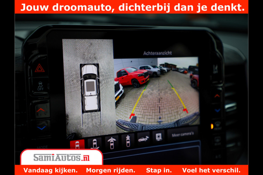 Dodge Ram 1500 Limited Demo Night High Output 540HP 706Nm | Massage + Full Option | De Meest Luxe en Volle Pick-Up in zijn Klasse | Comfortabele Dubbele Cabine met Royale 5 Zitplaatsen | BPM vrij | Nu Leverbaar uit Voorraad | Voorraad Nr 2263 - V76JVF