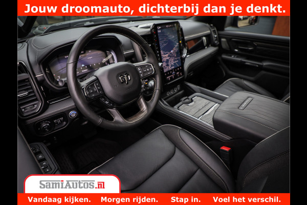 Dodge Ram 1500 Limited Demo Night High Output 540HP 706Nm | Massage + Full Option | De Meest Luxe en Volle Pick-Up in zijn Klasse | Comfortabele Dubbele Cabine met Royale 5 Zitplaatsen | BPM vrij | Nu Leverbaar uit Voorraad | Voorraad Nr 2263 - V76JVF