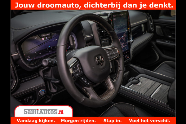 Dodge Ram 1500 Limited Demo Night High Output 540HP 706Nm | Massage + Full Option | De Meest Luxe en Volle Pick-Up in zijn Klasse | Comfortabele Dubbele Cabine met Royale 5 Zitplaatsen | BPM vrij | Nu Leverbaar uit Voorraad | Voorraad Nr 2263 - V76JVF