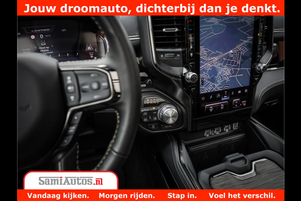 Dodge Ram 1500 Limited Demo Night High Output 540HP 706Nm | Massage + Full Option | De Meest Luxe en Volle Pick-Up in zijn Klasse | Comfortabele Dubbele Cabine met Royale 5 Zitplaatsen | BPM vrij | Nu Leverbaar uit Voorraad | Voorraad Nr 2263 - V76JVF