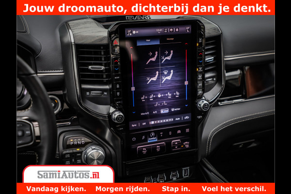 Dodge Ram 1500 Limited Demo Night High Output 540HP 706Nm | Massage + Full Option | De Meest Luxe en Volle Pick-Up in zijn Klasse | Comfortabele Dubbele Cabine met Royale 5 Zitplaatsen | BPM vrij | Nu Leverbaar uit Voorraad | Voorraad Nr 2263 - V76JVF