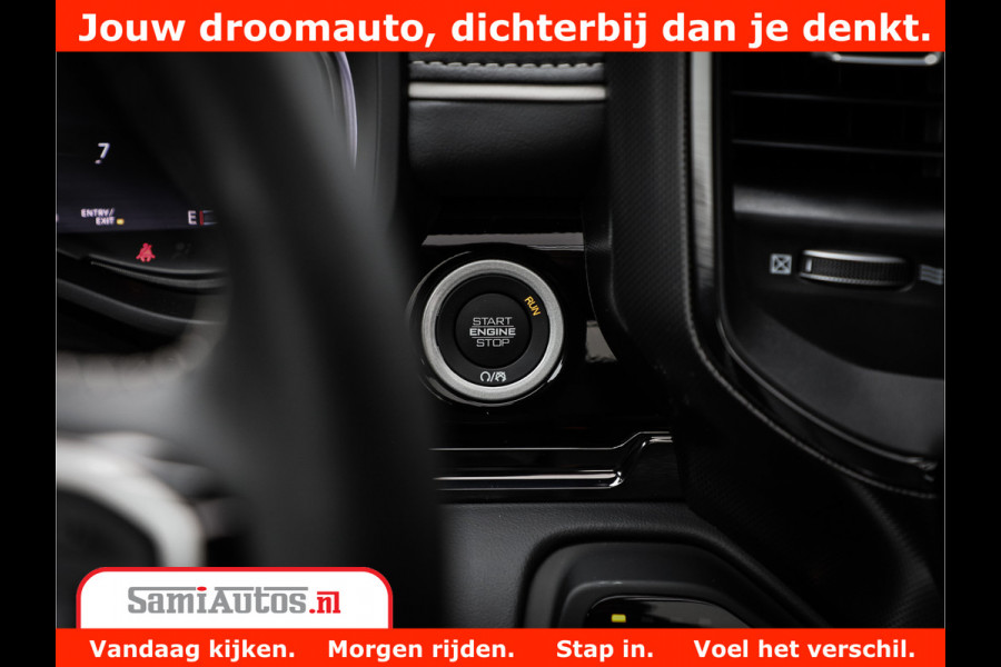 Dodge Ram 1500 Limited Demo Night High Output 540HP 706Nm | Massage + Full Option | De Meest Luxe en Volle Pick-Up in zijn Klasse | Comfortabele Dubbele Cabine met Royale 5 Zitplaatsen | BPM vrij | Nu Leverbaar uit Voorraad | Voorraad Nr 2263 - V76JVF