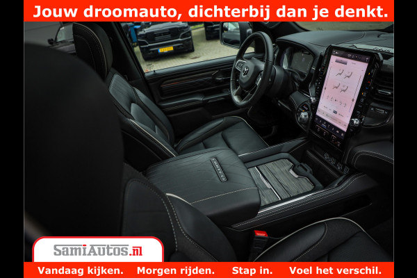 Dodge Ram 1500 Limited Demo Night High Output 540HP 706Nm | Massage + Full Option | De Meest Luxe en Volle Pick-Up in zijn Klasse | Comfortabele Dubbele Cabine met Royale 5 Zitplaatsen | BPM vrij | Nu Leverbaar uit Voorraad | Voorraad Nr 2263 - V76JVF