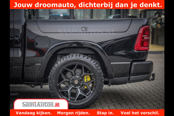 Dodge Ram 1500 Limited Night High Output 540HP 706Nm | Massage + Full Option | De Meest Luxe en Volle Pick-Up in zijn Klasse | Comfortabele Dubbele Cabine met Royale 5 Zitplaatsen | BPM vrij | Nu Leverbaar uit Voorraad | Voorraad Nr 2349 -  5159