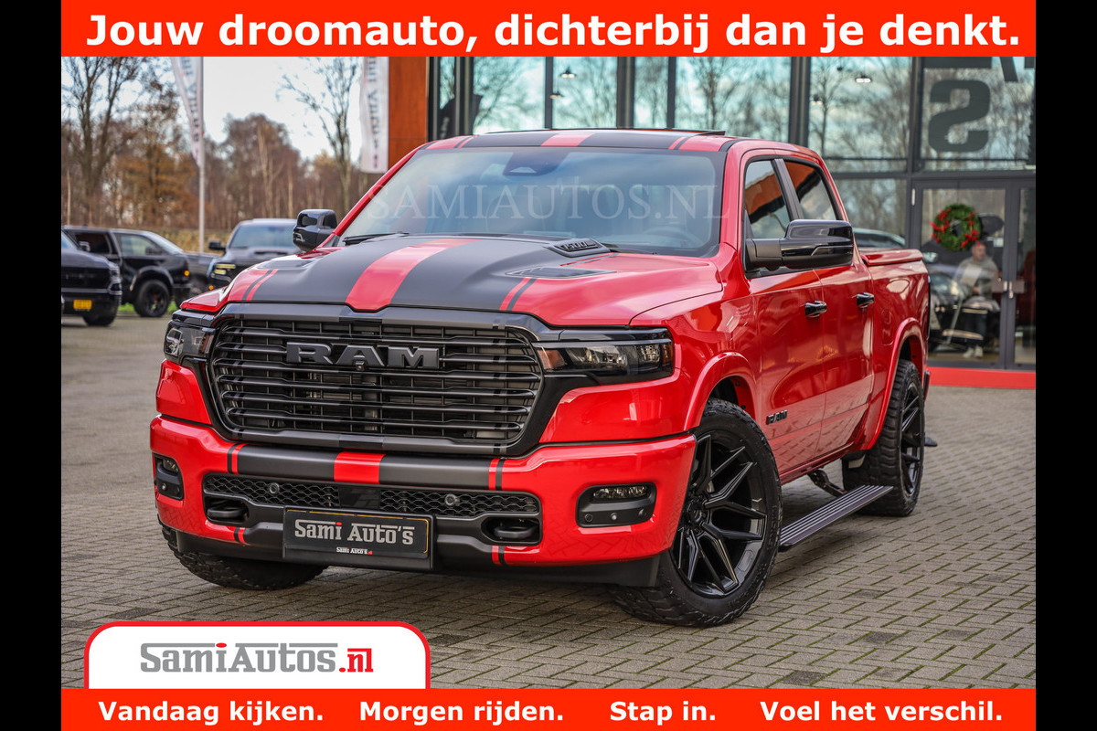 Dodge Ram 1500 Night Premium | Full Option | De Meest Luxe Pick-Up in zijn Klasse | Comfortabele Dubbele Cabine met Royale 5 Zitplaatsen | BPM vrij | Nu Leverbaar uit Voorraad | Voorraad Nr 2226 - 4993 Dodge Ram 1500 Night Premium | Full Option | De Meest Luxe Pick-Up in zijn Klasse | Comfortabele Dubbele Cabine met Royale 5 Zitplaatsen | BPM vrij | Nu Leverbaar uit Voorraad | Voorraad Nr 2226 - 4993