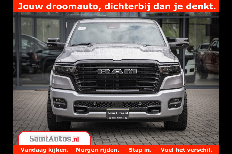 Dodge Ram 1500 Night Premium | Full Option | De Meest Luxe Pick-Up in zijn Klasse | Comfortabele Dubbele Cabine met Royale 5 Zitplaatsen | BPM vrij | Nu Leverbaar uit Voorraad | Voorraad Nr 2215 - 4984