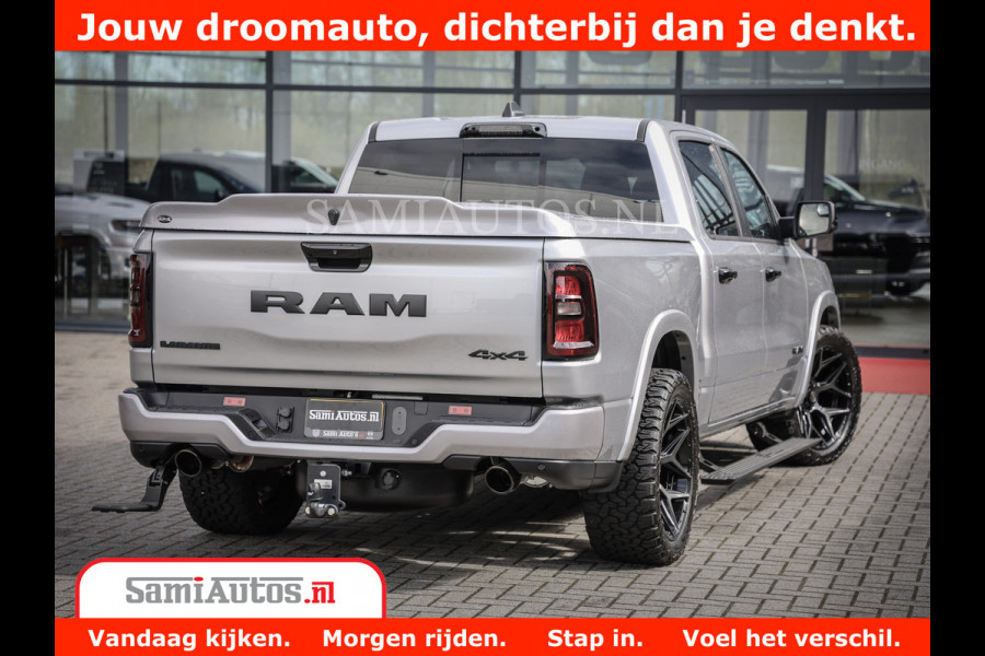 Dodge Ram 1500 Night Premium | Full Option | De Meest Luxe Pick-Up in zijn Klasse | Comfortabele Dubbele Cabine met Royale 5 Zitplaatsen | BPM vrij | Nu Leverbaar uit Voorraad | Voorraad Nr 2215 - 4984