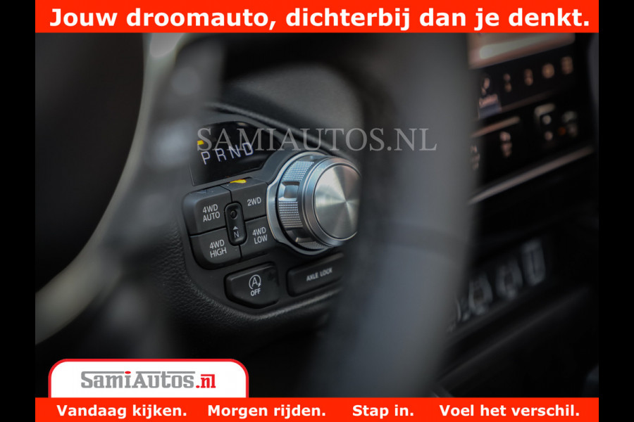 Dodge Ram 1500 Night Premium | Full Option | De Meest Luxe Pick-Up in zijn Klasse | Comfortabele Dubbele Cabine met Royale 5 Zitplaatsen | BPM vrij | Nu Leverbaar uit Voorraad | Voorraad Nr 2215 - 4984
