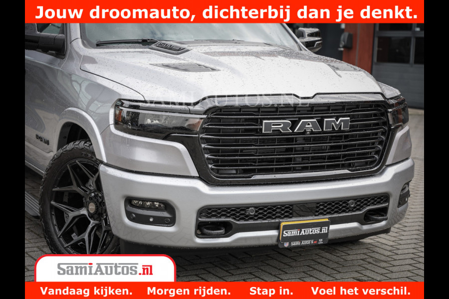 Dodge Ram 1500 Night Premium | Full Option | De Meest Luxe Pick-Up in zijn Klasse | Comfortabele Dubbele Cabine met Royale 5 Zitplaatsen | BPM vrij | Nu Leverbaar uit Voorraad | Voorraad Nr 2215 - 4984