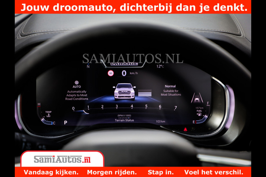 Dodge Ram 1500 Night Premium | Full Option | De Meest Luxe Pick-Up in zijn Klasse | Comfortabele Dubbele Cabine met Royale 5 Zitplaatsen | BPM vrij | Nu Leverbaar uit Voorraad | Voorraad Nr 2215 - 4984