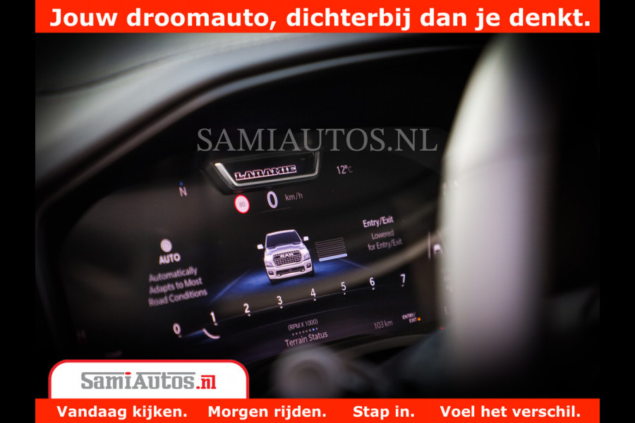 Dodge Ram 1500 Night Premium | Full Option | De Meest Luxe Pick-Up in zijn Klasse | Comfortabele Dubbele Cabine met Royale 5 Zitplaatsen | BPM vrij | Nu Leverbaar uit Voorraad | Voorraad Nr 2215 - 4984