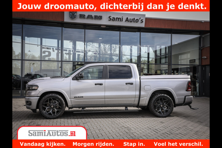 Dodge Ram 1500 Night Premium | Full Option | De Meest Luxe Pick-Up in zijn Klasse | Comfortabele Dubbele Cabine met Royale 5 Zitplaatsen | BPM vrij | Nu Leverbaar uit Voorraad | Voorraad Nr 2215 - 4984
