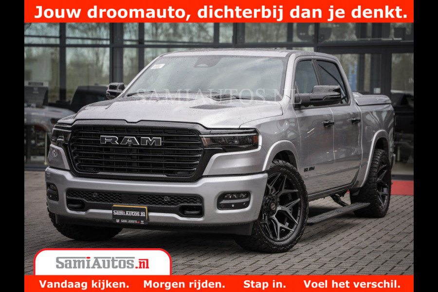Dodge Ram 1500 Night Premium | Full Option | De Meest Luxe Pick-Up in zijn Klasse | Comfortabele Dubbele Cabine met Royale 5 Zitplaatsen | BPM vrij | Nu Leverbaar uit Voorraad | Voorraad Nr 2215 - 4984