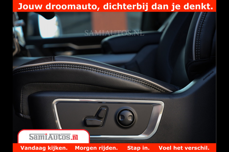 Dodge Ram 1500 Night Premium | Full Option | De Meest Luxe Pick-Up in zijn Klasse | Comfortabele Dubbele Cabine met Royale 5 Zitplaatsen | BPM vrij | Nu Leverbaar uit Voorraad | Voorraad Nr 2215 - 4984
