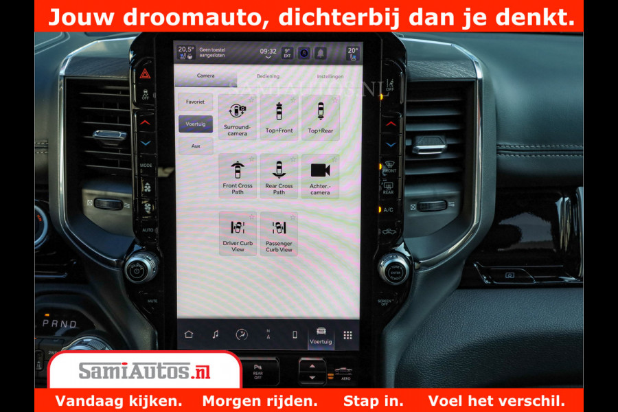 Dodge Ram 1500 Night Premium | Full Option | De Meest Luxe Pick-Up in zijn Klasse | Comfortabele Dubbele Cabine met Royale 5 Zitplaatsen | BPM vrij | Nu Leverbaar uit Voorraad | Voorraad Nr 2215 - 4984