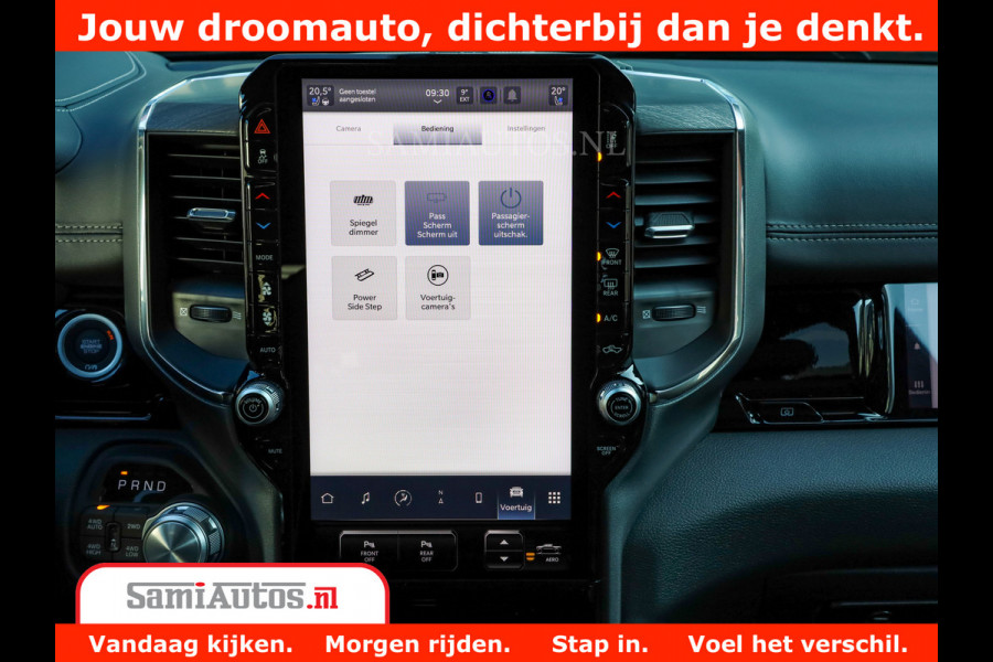 Dodge Ram 1500 Night Premium | Full Option | De Meest Luxe Pick-Up in zijn Klasse | Comfortabele Dubbele Cabine met Royale 5 Zitplaatsen | BPM vrij | Nu Leverbaar uit Voorraad | Voorraad Nr 2215 - 4984
