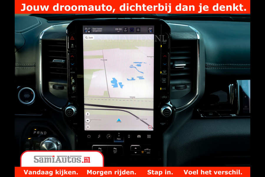 Dodge Ram 1500 Night Premium | Full Option | De Meest Luxe Pick-Up in zijn Klasse | Comfortabele Dubbele Cabine met Royale 5 Zitplaatsen | BPM vrij | Nu Leverbaar uit Voorraad | Voorraad Nr 2215 - 4984