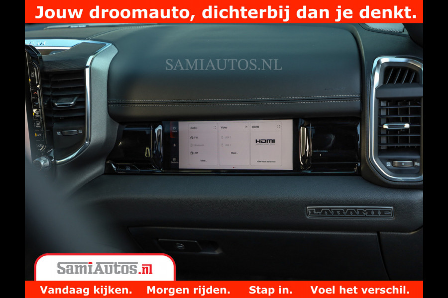 Dodge Ram 1500 Night Premium | Full Option | De Meest Luxe Pick-Up in zijn Klasse | Comfortabele Dubbele Cabine met Royale 5 Zitplaatsen | BPM vrij | Nu Leverbaar uit Voorraad | Voorraad Nr 2215 - 4984