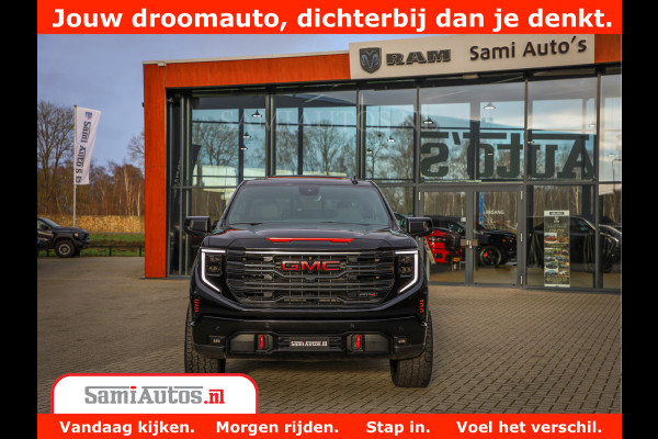 GMC Sierra AT4 6.2 V8 | Prijs Compleet met Garantie en Lpg en Rijklaarmaak kosten | Dubbele Cabine met Royale 5 Zitplaatsen | BPM vrij | Nu Leverbaar uit Voorraad | Voorraad Nr 2240 -  8364 |