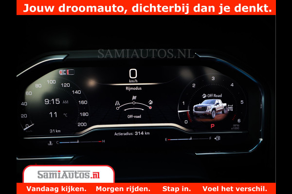 GMC Sierra AT4 6.2 V8 | Prijs Compleet met Garantie en Lpg en Rijklaarmaak kosten | Dubbele Cabine met Royale 5 Zitplaatsen | BPM vrij | Nu Leverbaar uit Voorraad | Voorraad Nr 2240 -  8364 |