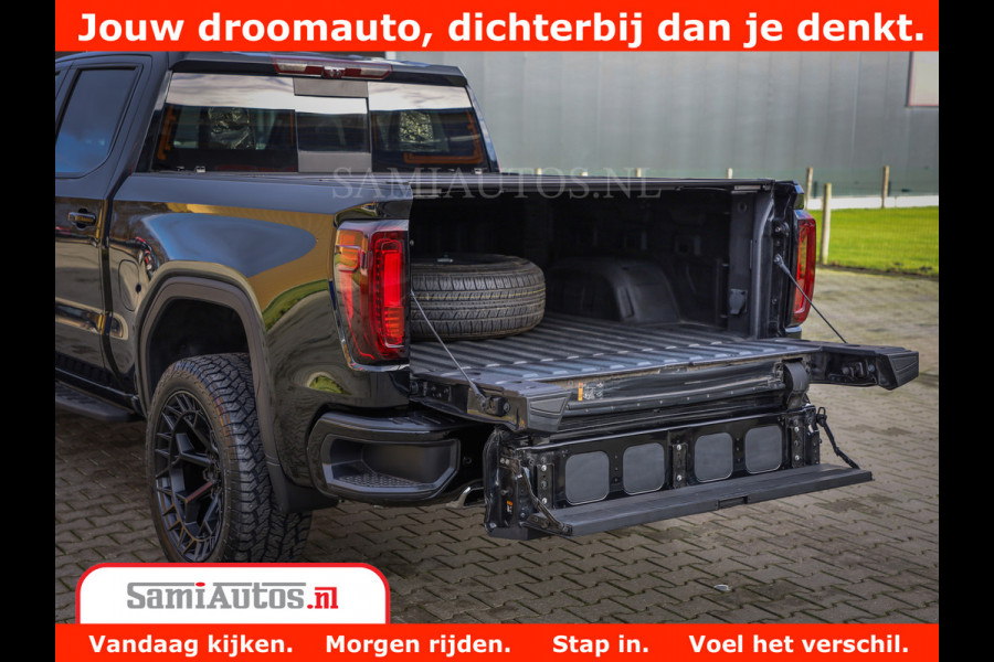 GMC Sierra AT4 6.2 V8 | Prijs Compleet met Garantie en Lpg en Rijklaarmaak kosten | Dubbele Cabine met Royale 5 Zitplaatsen | BPM vrij | Nu Leverbaar uit Voorraad | Voorraad Nr 2240 -  8364 |