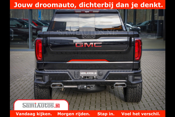 GMC Sierra AT4 6.2 V8 | Prijs Compleet met Garantie en Lpg en Rijklaarmaak kosten | Dubbele Cabine met Royale 5 Zitplaatsen | BPM vrij | Nu Leverbaar uit Voorraad | Voorraad Nr 2240 -  8364 |