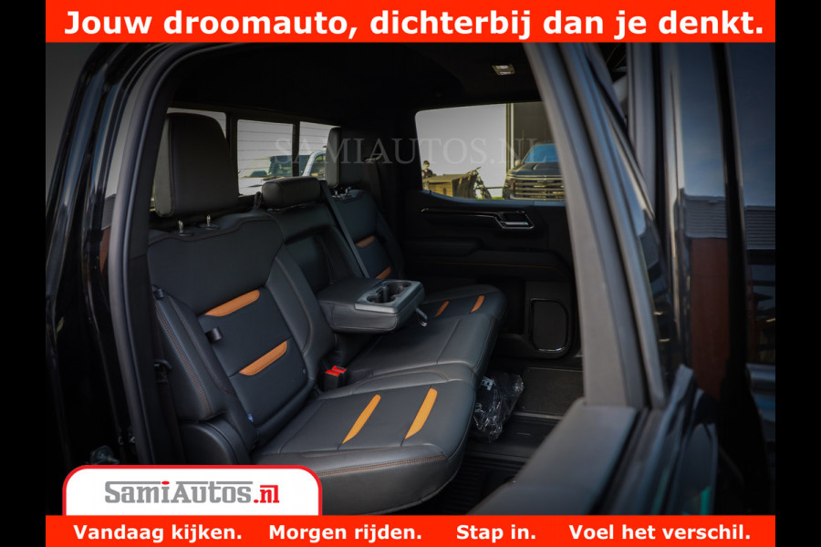 GMC Sierra AT4 6.2 V8 | Prijs Compleet met Garantie en Lpg en Rijklaarmaak kosten | Dubbele Cabine met Royale 5 Zitplaatsen | BPM vrij | Nu Leverbaar uit Voorraad | Voorraad Nr 2240 -  8364 |