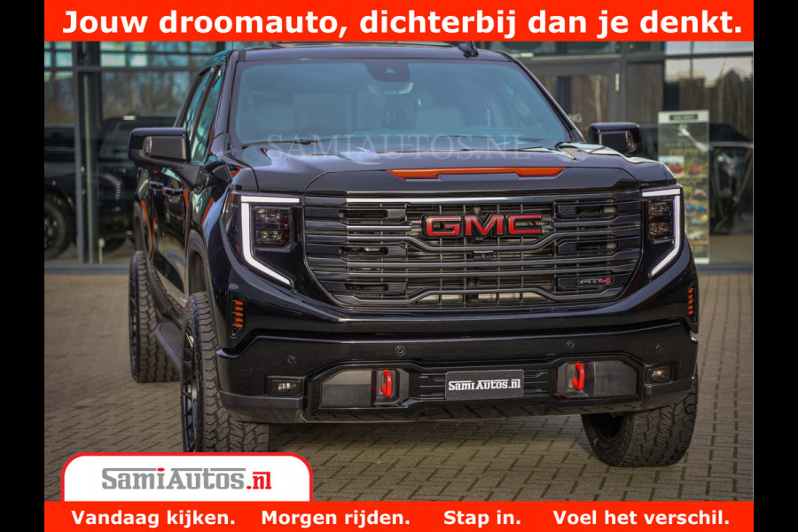 GMC Sierra AT4 6.2 V8 | Prijs Compleet met Garantie en Lpg en Rijklaarmaak kosten | Dubbele Cabine met Royale 5 Zitplaatsen | BPM vrij | Nu Leverbaar uit Voorraad | Voorraad Nr 2240 -  8364 |