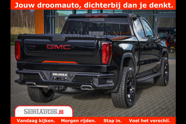 GMC Sierra AT4 6.2 V8 | Prijs Compleet met Garantie en Lpg en Rijklaarmaak kosten | Dubbele Cabine met Royale 5 Zitplaatsen | BPM vrij | Nu Leverbaar uit Voorraad | Voorraad Nr 2240 -  8364 |