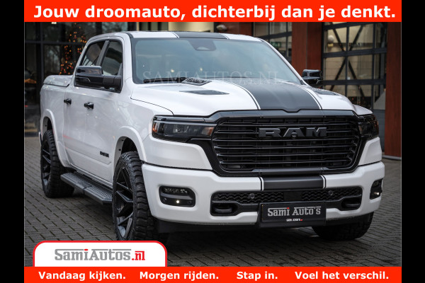Dodge Ram 1500 Laramie Night | Face Lift | 420Pk 636 Nn | Extra Groot Scherm + Passagiers Scherm | Comfortabele Dubbele Cabine met Royale 5 Zitplaatsen | Nu Leverbaar uit Voorraad | Voorraad Nr 2223 - 5047