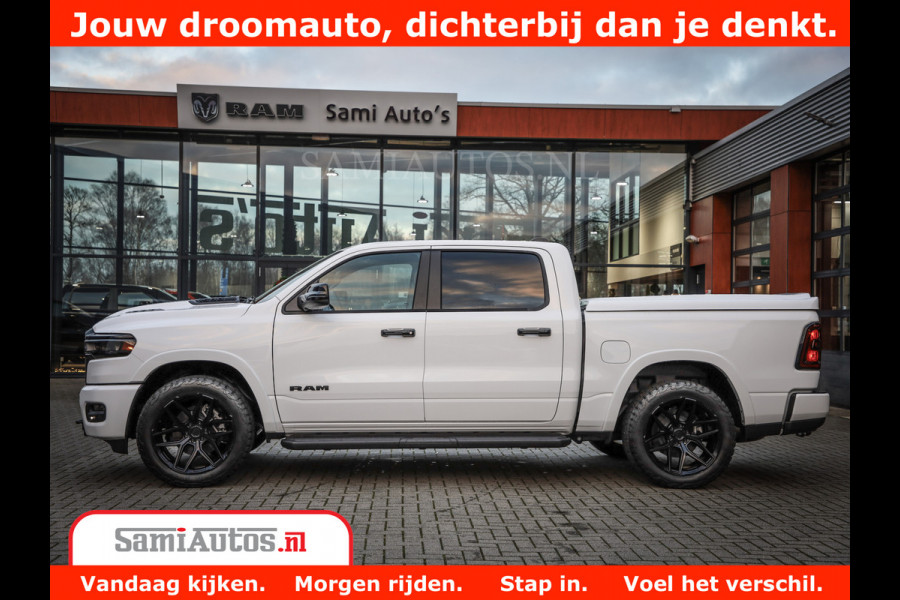 Dodge Ram 1500 Laramie Night | Face Lift | 420Pk 636 Nn | Extra Groot Scherm + Passagiers Scherm | Comfortabele Dubbele Cabine met Royale 5 Zitplaatsen | Nu Leverbaar uit Voorraad | Voorraad Nr 2223 - 5047