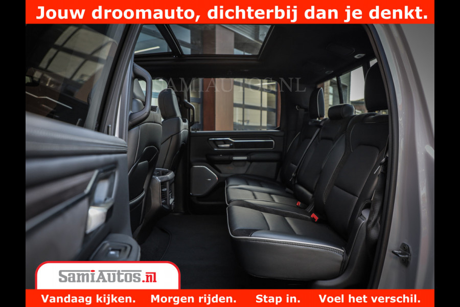 Dodge Ram 1500 Laramie Night | Face Lift | 420Pk 636 Nn | Extra Groot Scherm + Passagiers Scherm | Comfortabele Dubbele Cabine met Royale 5 Zitplaatsen | Nu Leverbaar uit Voorraad | Voorraad Nr 2223 - 5047