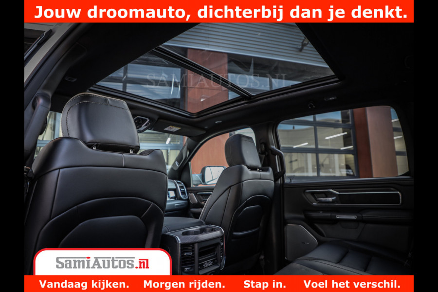 Dodge Ram 1500 Laramie Night | Face Lift | 420Pk 636 Nn | Extra Groot Scherm + Passagiers Scherm | Comfortabele Dubbele Cabine met Royale 5 Zitplaatsen | Nu Leverbaar uit Voorraad | Voorraad Nr 2223 - 5047