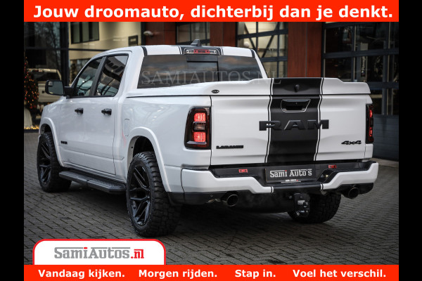 Dodge Ram 1500 Laramie Night | Face Lift | 420Pk 636 Nn | Extra Groot Scherm + Passagiers Scherm | Comfortabele Dubbele Cabine met Royale 5 Zitplaatsen | Nu Leverbaar uit Voorraad | Voorraad Nr 2223 - 5047
