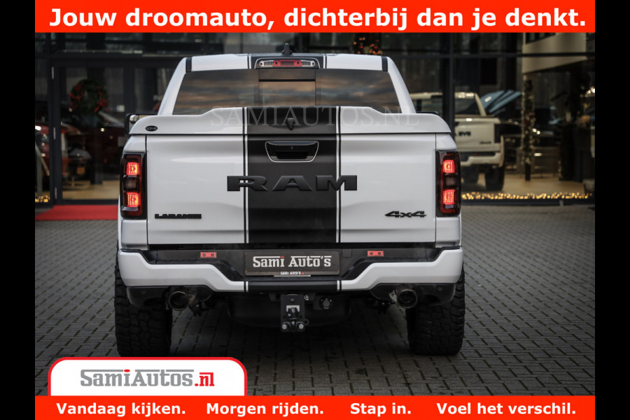 Dodge Ram 1500 Laramie Night | Face Lift | 420Pk 636 Nn | Extra Groot Scherm + Passagiers Scherm | Comfortabele Dubbele Cabine met Royale 5 Zitplaatsen | Nu Leverbaar uit Voorraad | Voorraad Nr 2223 - 5047
