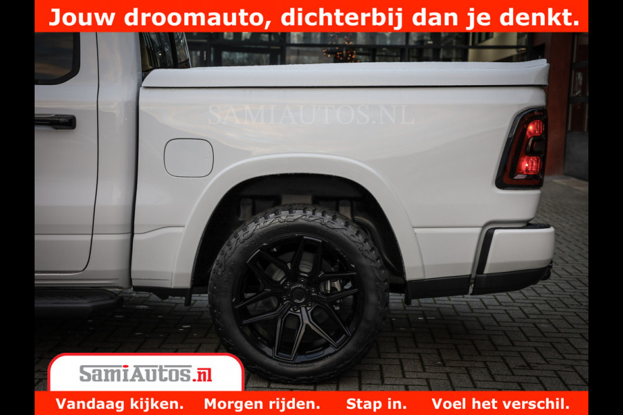 Dodge Ram 1500 Laramie Night | Face Lift | 420Pk 636 Nn | Extra Groot Scherm + Passagiers Scherm | Comfortabele Dubbele Cabine met Royale 5 Zitplaatsen | Nu Leverbaar uit Voorraad | Voorraad Nr 2223 - 5047
