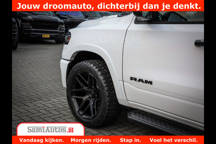 Dodge Ram 1500 Laramie Night | Face Lift | 420Pk 636 Nn | Extra Groot Scherm + Passagiers Scherm | Comfortabele Dubbele Cabine met Royale 5 Zitplaatsen | Nu Leverbaar uit Voorraad | Voorraad Nr 2223 - 5047