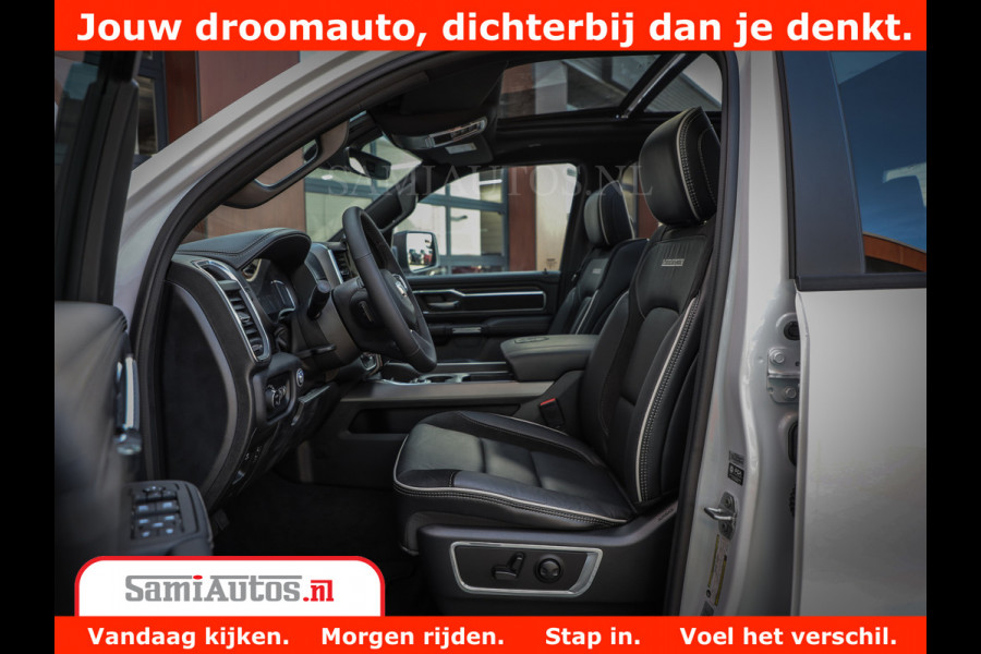 Dodge Ram 1500 Laramie Night | Face Lift | 420Pk 636 Nn | Extra Groot Scherm + Passagiers Scherm | Comfortabele Dubbele Cabine met Royale 5 Zitplaatsen | Nu Leverbaar uit Voorraad | Voorraad Nr 2223 - 5047