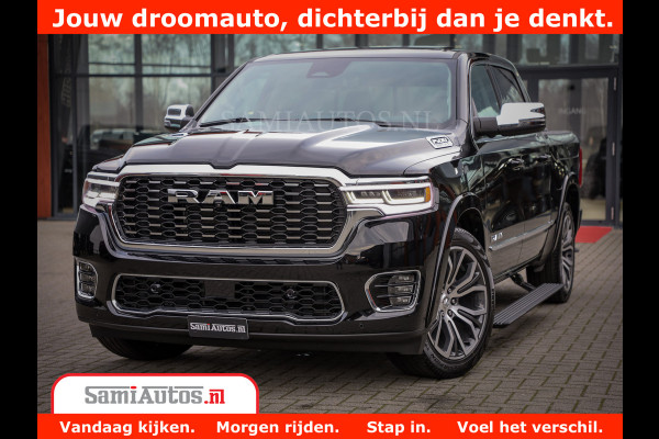 Dodge Ram 1500 Tungsten | De Meest Luxe Pick-Up op de Markt | 540 Pk 706 Nm | Exclusieve en Kracht | Comfortabele Dubbele Cabine met Royale 5 Zitplaatsen | BPM vrij | Nu Leverbaar uit Voorraad | Voorraad Nr 2321 - 8586