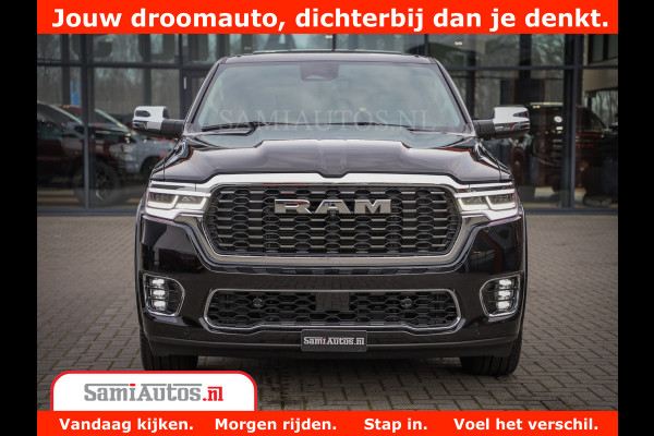 Dodge Ram 1500 Tungsten | De Meest Luxe Pick-Up op de Markt | 540 Pk 706 Nm | Exclusieve en Kracht | Comfortabele Dubbele Cabine met Royale 5 Zitplaatsen | BPM vrij | Nu Leverbaar uit Voorraad | Voorraad Nr 2321 - 8586