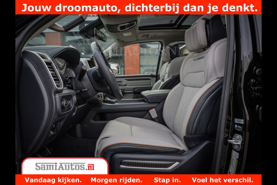 Dodge Ram 1500 Tungsten | De Meest Luxe Pick-Up op de Markt | 540 Pk 706 Nm | Exclusieve en Kracht | Comfortabele Dubbele Cabine met Royale 5 Zitplaatsen | BPM vrij | Nu Leverbaar uit Voorraad | Voorraad Nr 2321 - 8586